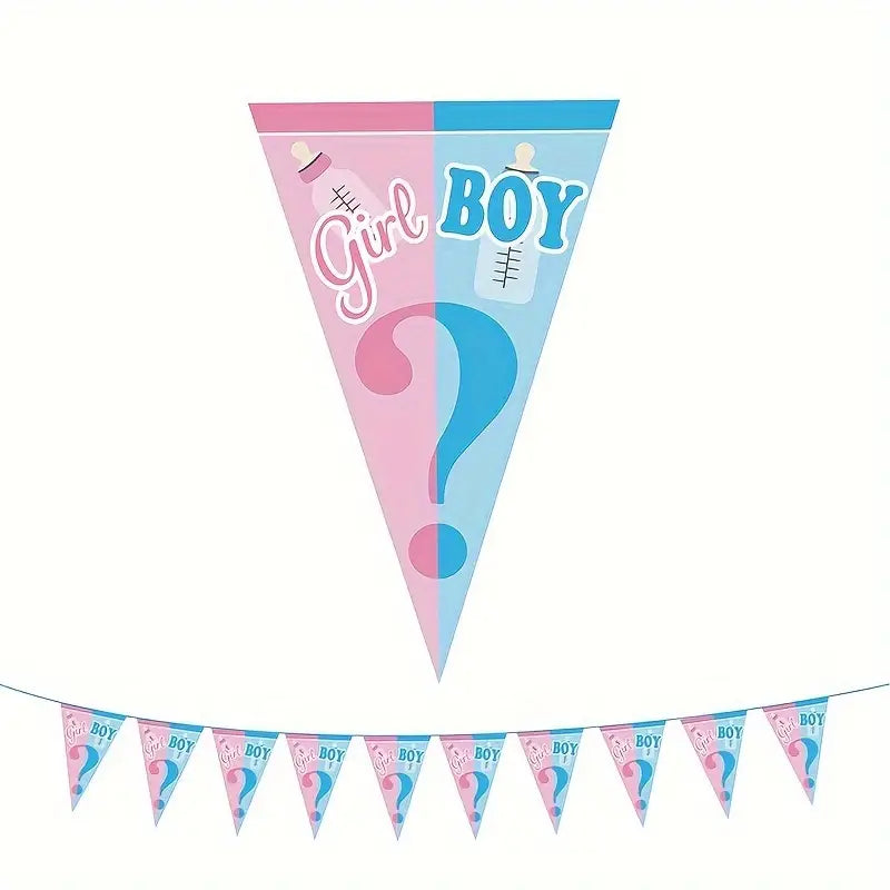 Gender Reveal Banner
