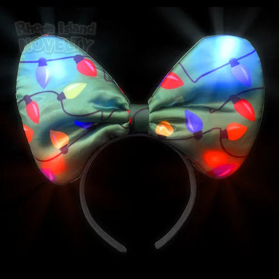 Diadema con luces de Navidad – Bombillas de 25 cm