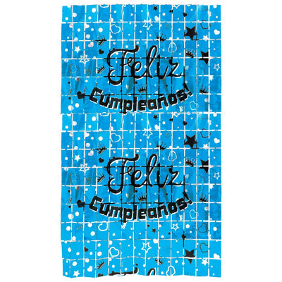 Cortina Foil "Feliz Cumpleaños"