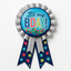 Modern Birthday Confetti Ribbon (x1u)