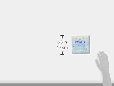Twinkle Little Star Blue Lunch Napkins (x16u)