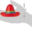 Mini Sombrero Platos Assorted Fiesta Mexico (x8u)