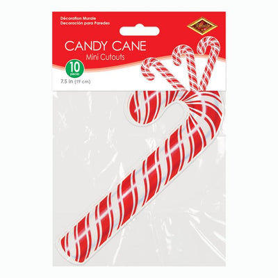 Mini Candy Cane Cutouts