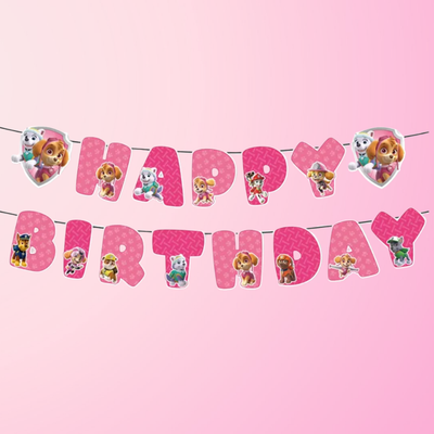 Paw Patrol Niña Banner (x1u)