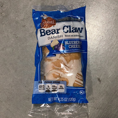 Danish Bear Claw Blueberry
