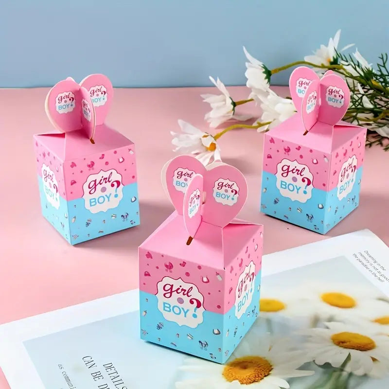 Gender Reveal Candy Gift Box (x10u)