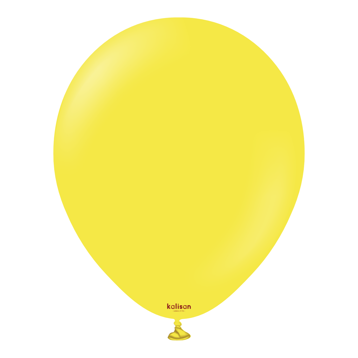 Kalisan Balloons 18" Yellow (x3u)