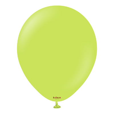 Kalisan Balloons 18” Standard Lime Green 3ct