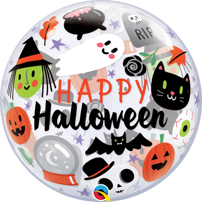 22" Everything Halloween Bubble Balloon