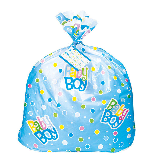 Jumbo Baby Boy Gift Bag (x1u)