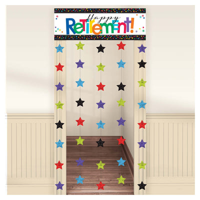 Officially Retired Doorway Curtain
