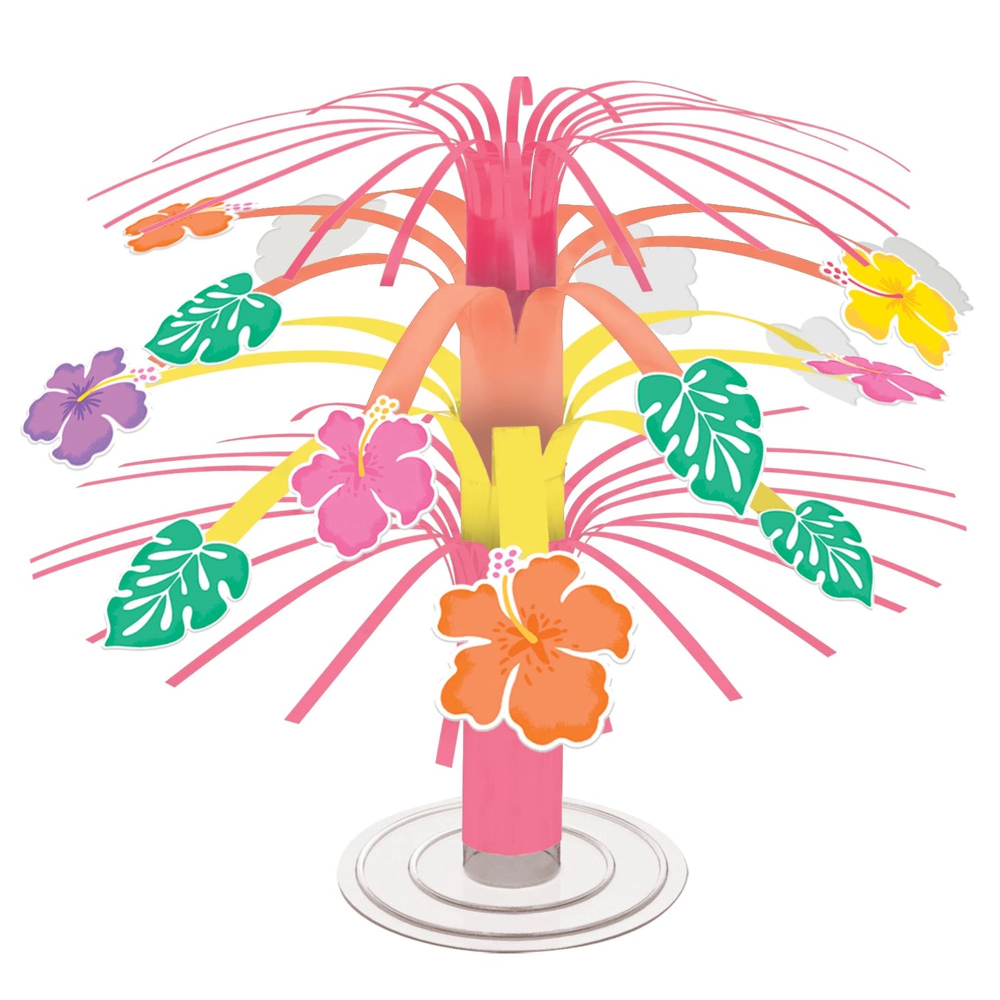 Summer Hibiscus Mini Cascade Centerpiece