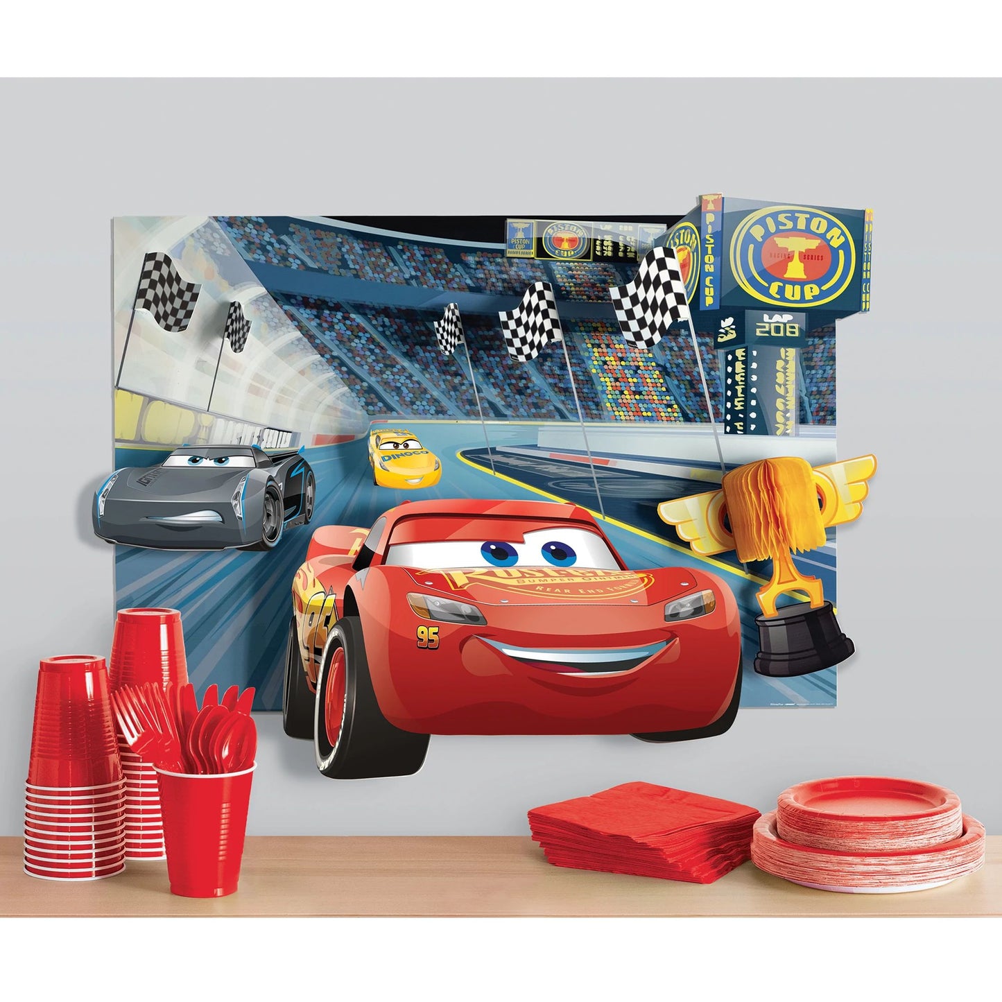 Cars Wall Decoration Kit