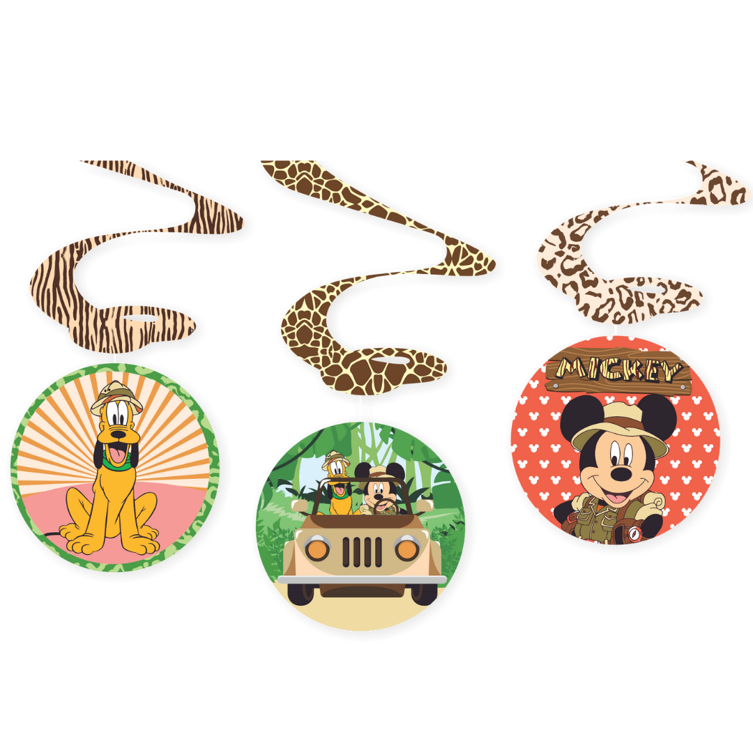 COMBO: Mickey Safari (12 personas)