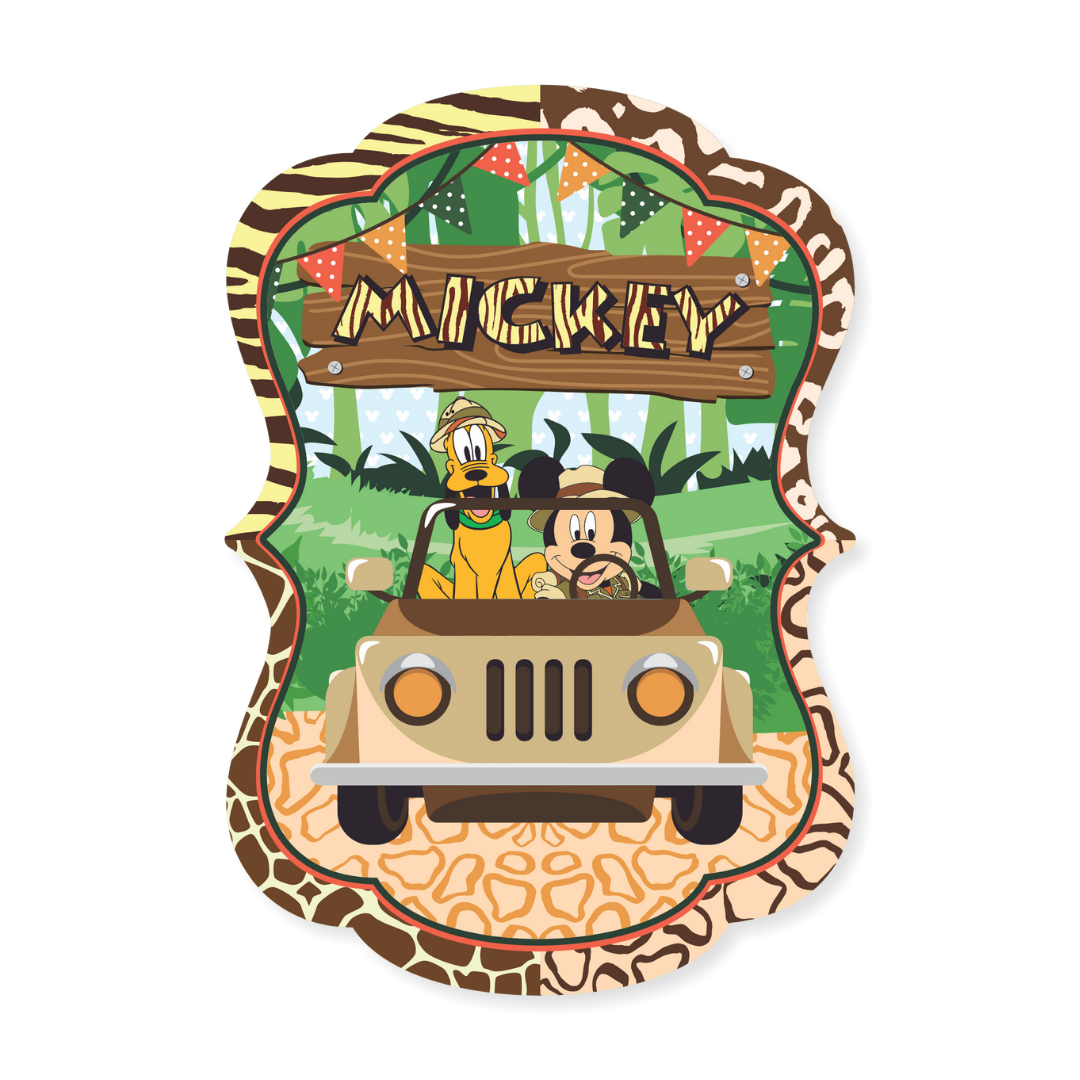 COMBO: Mickey Safari (12 personas)