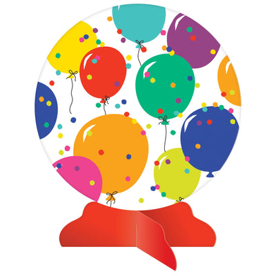 Party Balloons Table Centerpiece