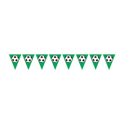 Soccer Pennant Banner 12ft