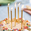 Birthday Candle Large Gold/Silver (x6u)