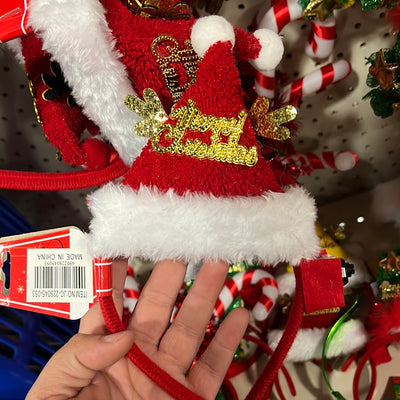 Xmas Candy Band Gorrito