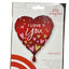 I Love You Satin Heartfelt Foil Balloon 18"