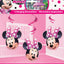 Minnie Hanging Decorations 3ct