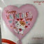 Valentine Kitty Purr-fect Globo 18''