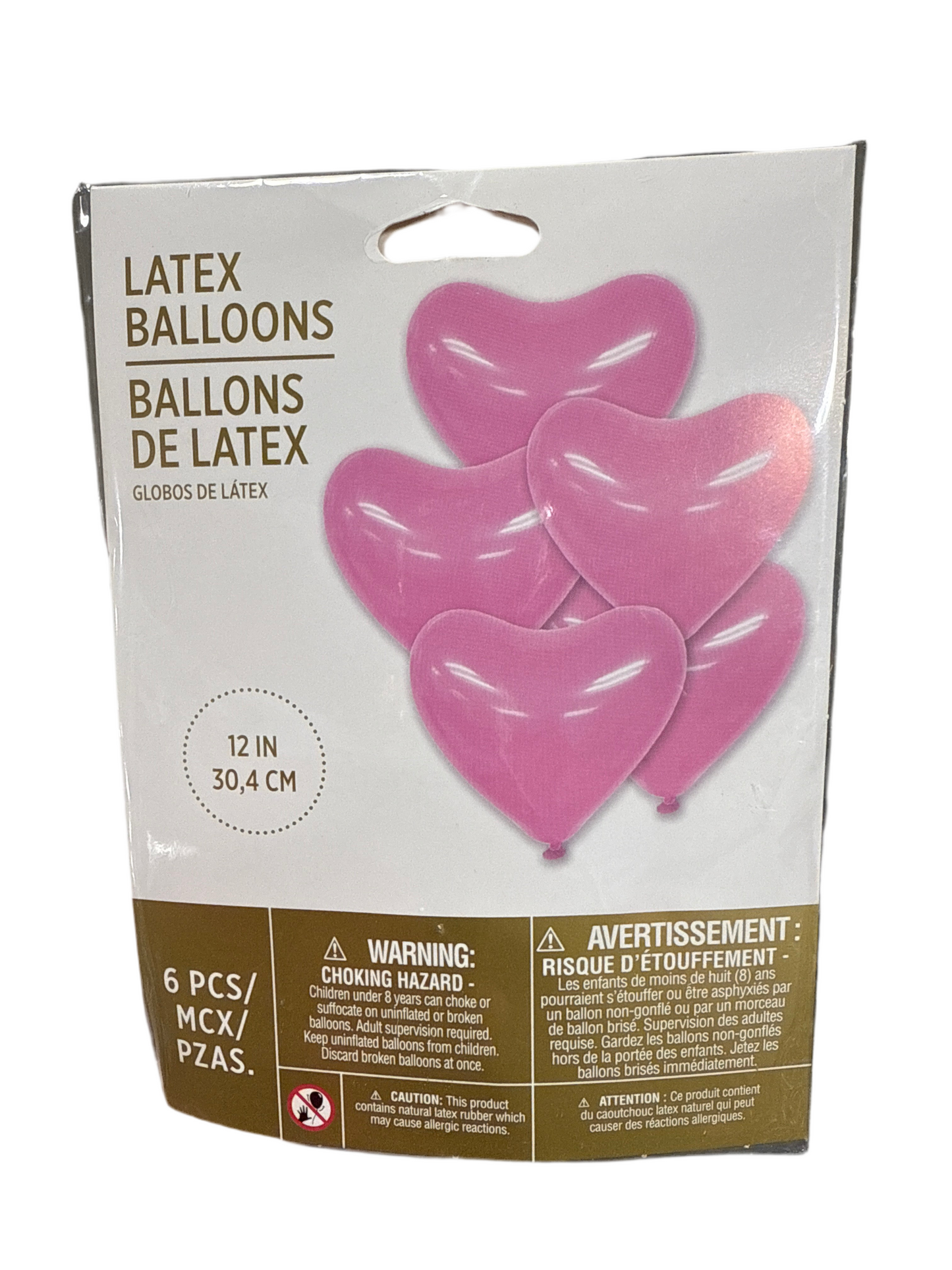 HEART SHAPE BRIGHT PINK