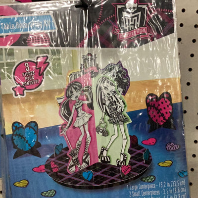 MONSTER HIGH TABLE DECO KIT (x1u)