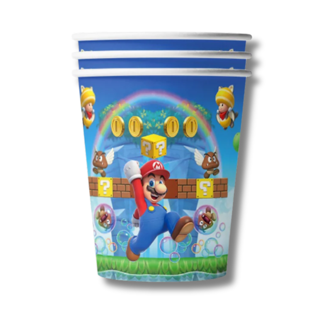 Mario Bros Vasos (x10u)