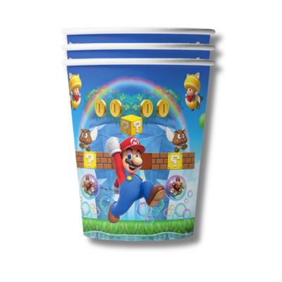 Mario Bros Vasos (x10u)