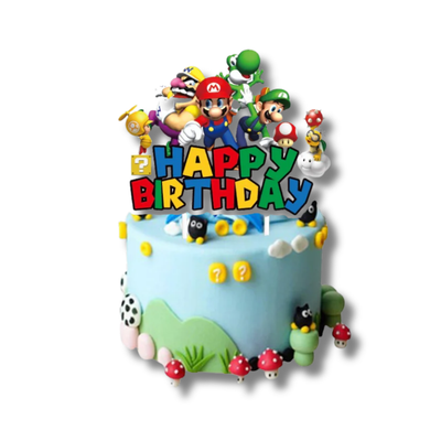 Cake Topper Mario Bros (x1u)