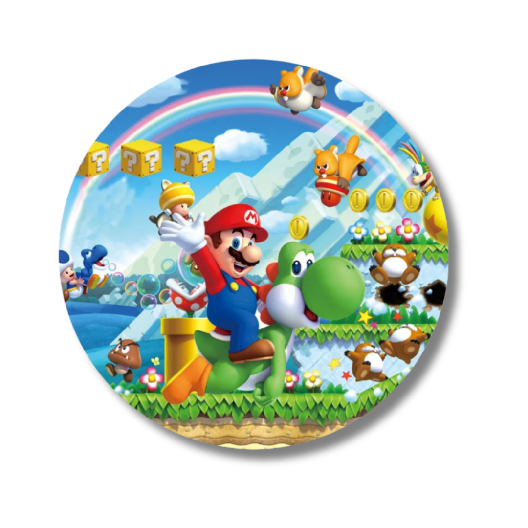 Mario Bros Platos 7" (x10u)