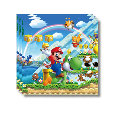 Mario Bros Servilletas (x20u)