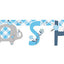Banner "Baby Shower" Blue Elephant (x1u)