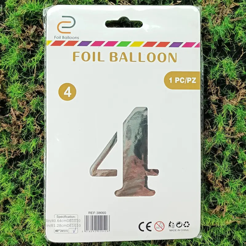 32” Foil Balloon Silver
