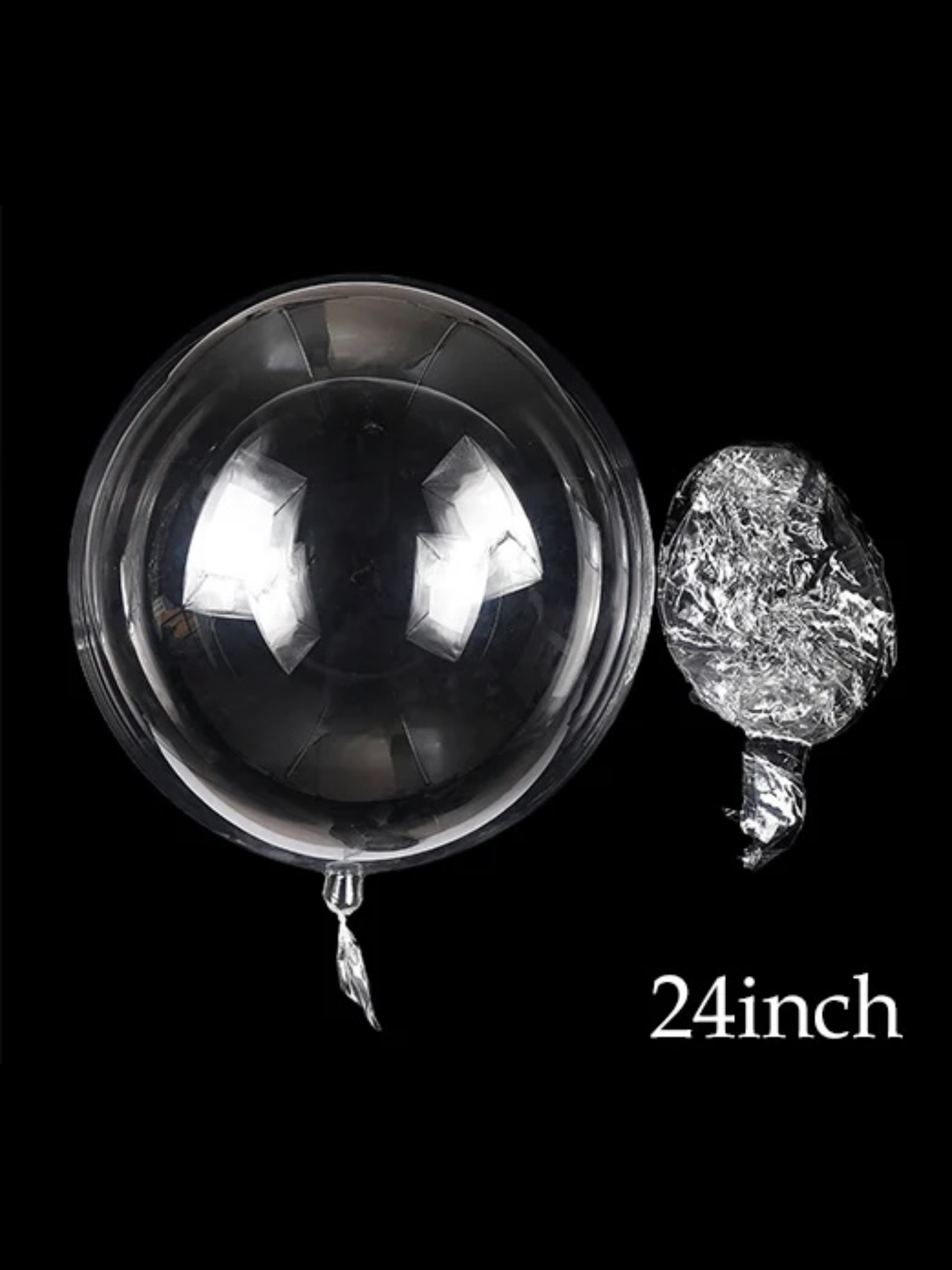 Globos burbuja 24" combo