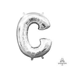 Globo Air Filled C Silver