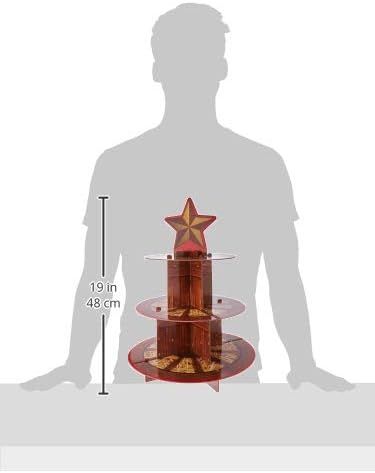Yeeha Cupcake Stand Western (x1u)