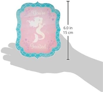 Invitations Mermaid Sirena (x8u)