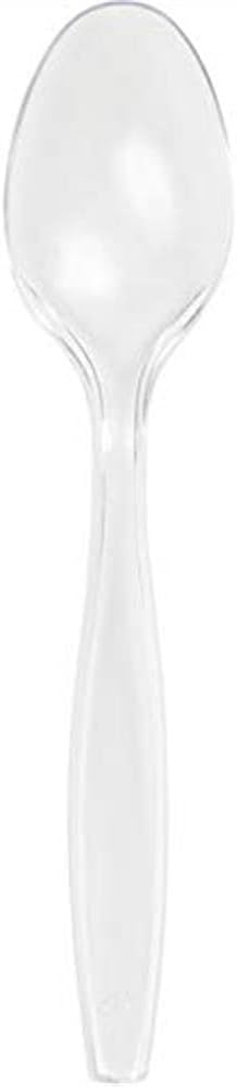 Cucharas de plástico Clear (x24u)