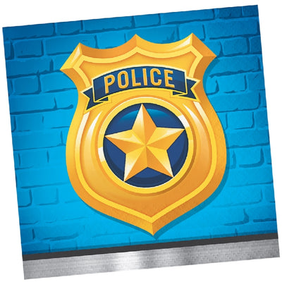 Police Party Servilletas (x16u)