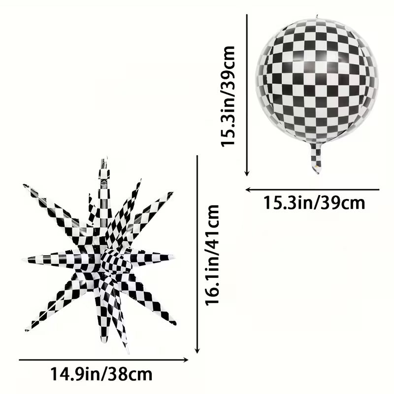 Globo Racing Estrella Explosiva (x1u)