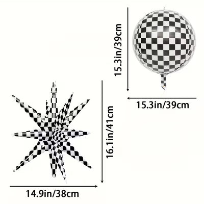 Globo Racing Estrella Explosiva (x1u)