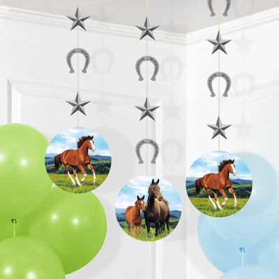 Horse and Pony Hang Cutouts (x3u)