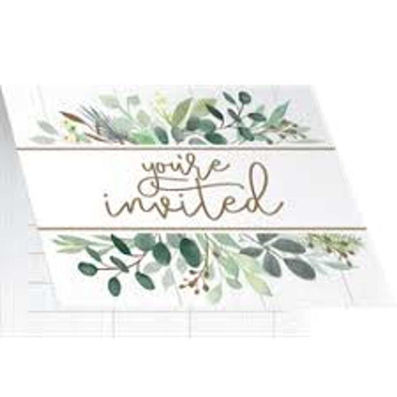 Invitaciones Eucalipto (x8u)