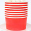 Tazas de Tratamiento Rojo Clásico, 8 piezas