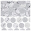 Glitter & Foil Circle Confetti Silver 2.25oz