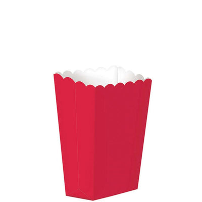 Popcorn Paper Box Red 5pcs