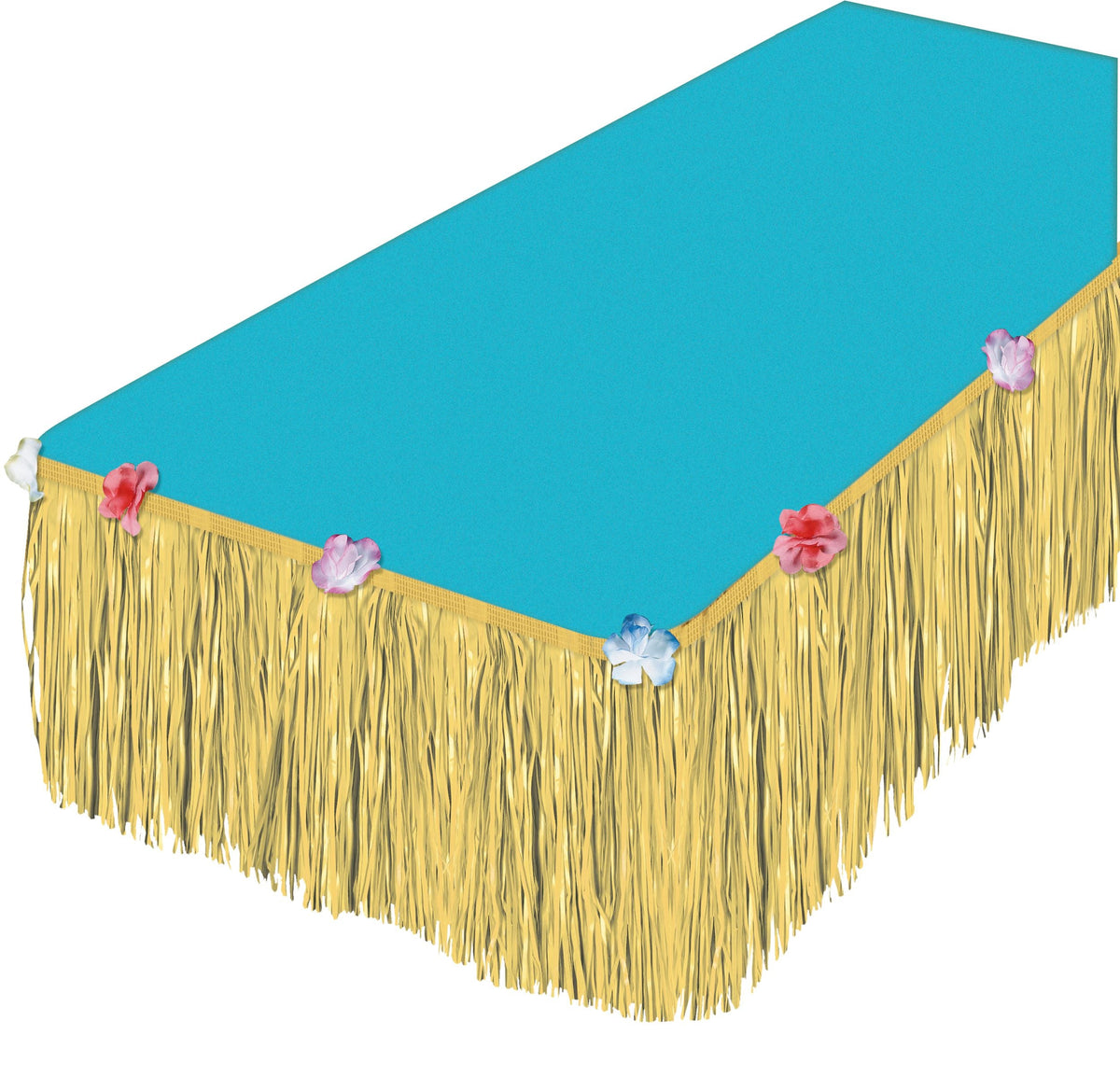 Natural Colored Grass Mini Paper Table Skirt (x1u)