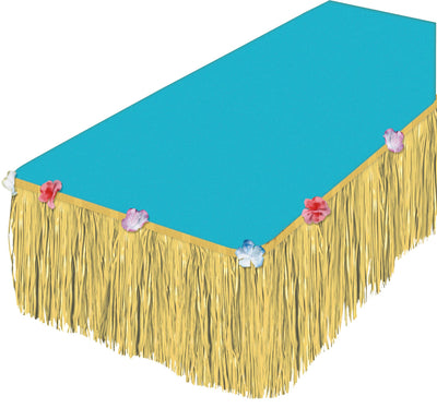 Natural Colored Grass Mini Paper Table Skirt (x1u)
